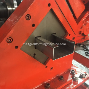 Profil Steel automatik C Bentuk Roll membentuk Mesin